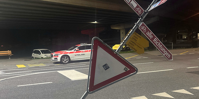 Der Unfallfahrer entfernte sich, ohne sich um den Schaden zu kümmern.
