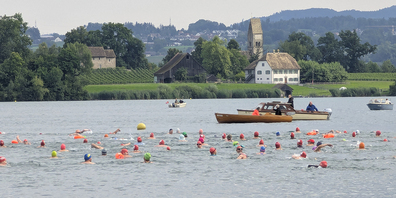 Beim 30. Ufnauschwimmen ging es wie immer nicht um Zeit und Rekord, sondern um den Sport und die Gemeinschaft.