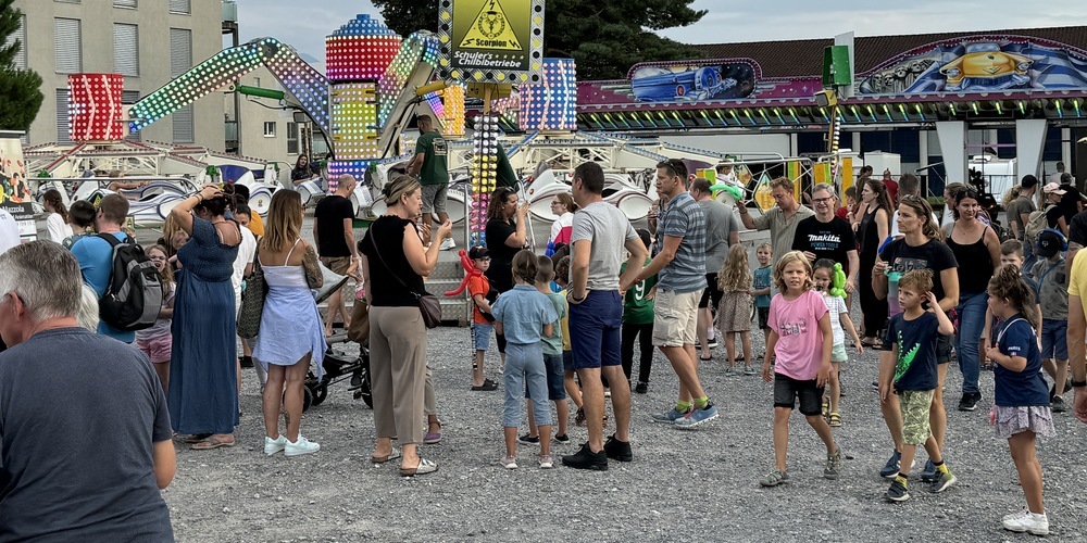 Die gesamte Kinderunterhaltung an der Kilbi Rebstein ist dank grosszügiger Sponsoren kostenlos