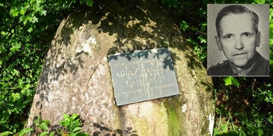 Immer noch  erinnert ein Gedenkstein bei der Fussgängerbrücke im Usser Wald an den tragischen Helikopter-Absturz von Adolf Hanslin, welcher nun schon 50 Jahre her ist.