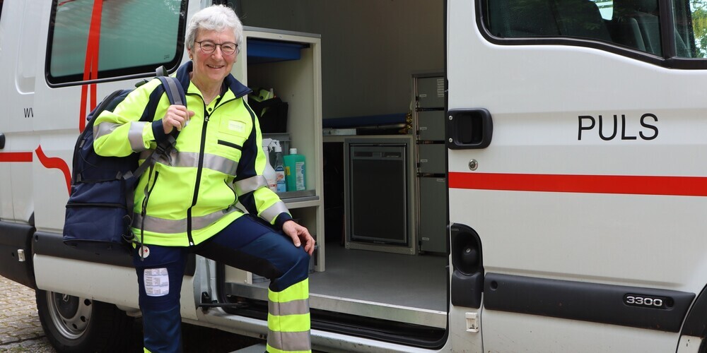 Die 79-jährige Samariterin Susanne Gribi Graf aus Maur ist für den Titel «Ostschweizer Samariterin des Jahres» nominiert.