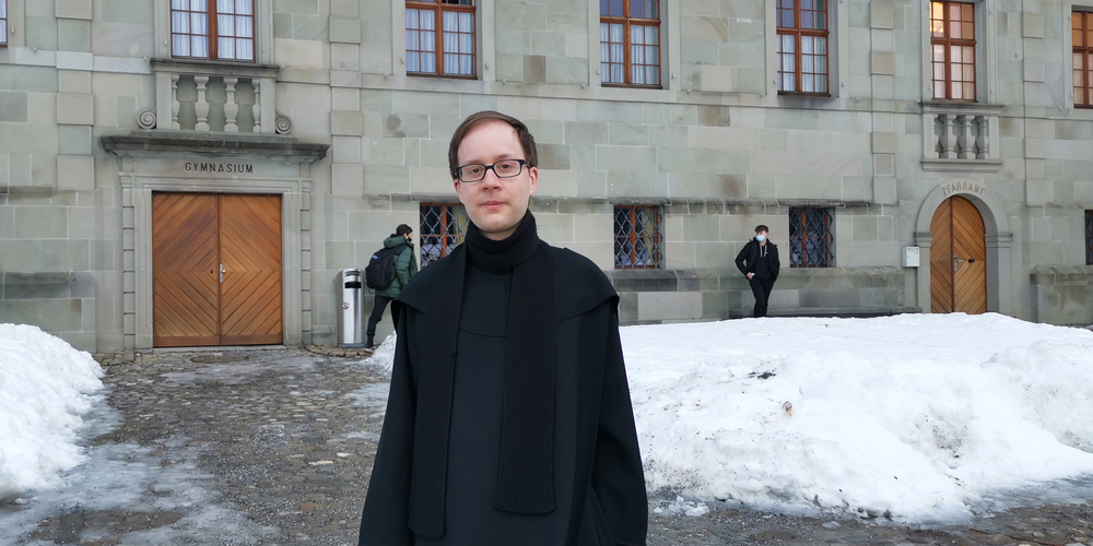 Pater Thomas Fässler: «Viele denken, dass wir den ganzen Tag in einem abgedunkelten Kämmerchen sitzen und beten, dabei haben wir ein sehr buntes, vielfältiges Leben.»