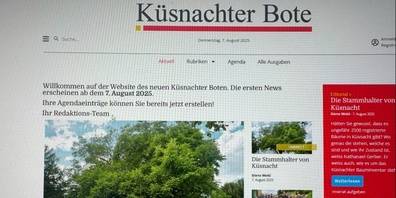 Sahen vor lauter Bäumen den Wald nicht mehr: die Produzentinnen des «Küsnachter Boten»