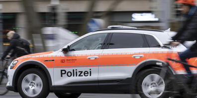 Die Stadtpolizei Zürich sucht Zeugen zu einem Rammbock-Einbruch vom frühen Samstagmorgen. (Archivbild)