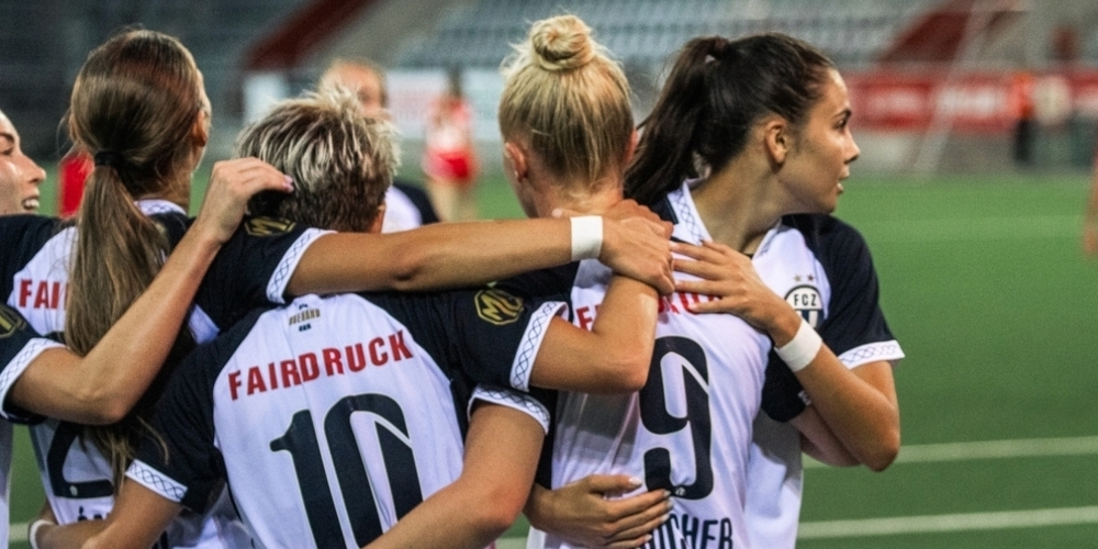 Im Gegensatz zum Männer-Team erlebt die Frauen-Equipe des FCZ ein schönes Wochenende.