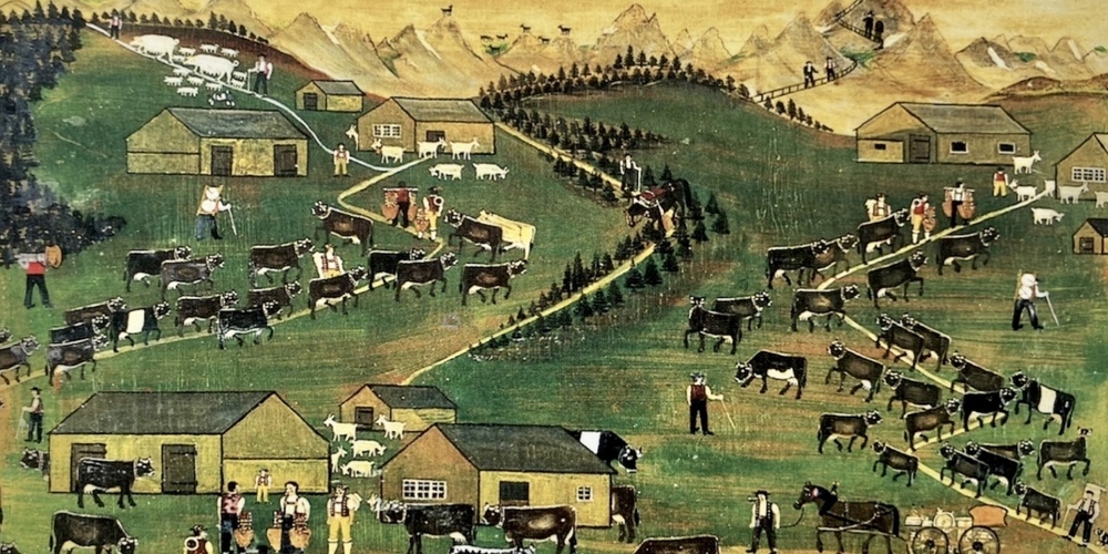 Das Bild von Franz Anton Haim ist im Volkskunde-Museum Stein ausgestellt. Öffnungszeiten: Donnerstags 13 bis 17 Uhr. Einzelne Sonntage siehe appenzeller-museum.ch