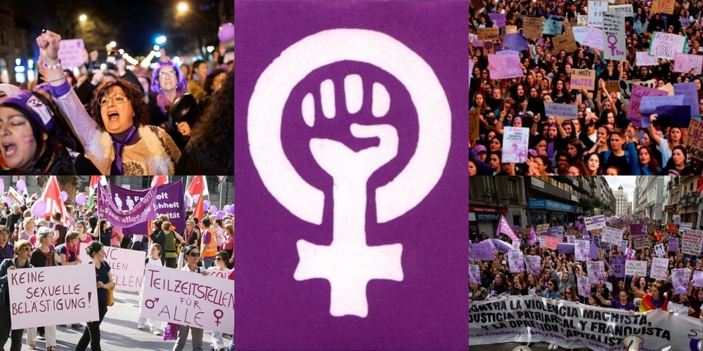 Weltweit gehen die Frauen am 8. März auf die Strasse und protestieren für ihre Rechte.