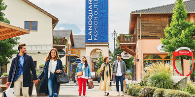 Das Landquarter Fashion Outlet verzeichnete 2020 einen leichten  Anstieg des Markenumsatzes. 