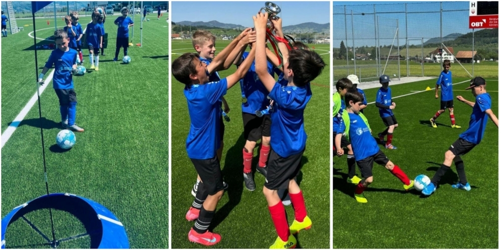 In Schmerikon hält das Fussballfieber Einzug.