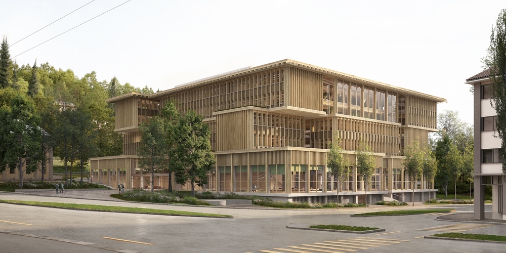 Der neue Campus bietet voraussichtlich ab 2032 Raum für rund 3'000 Studenten und Mitarbeiter der Universität St.Gallen