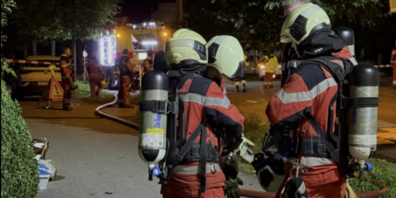 Ein Brand an der Riedmühlestrasse führte in der Nacht auf Montag, 25. August zu einem Einsatz der Feuerwehr.