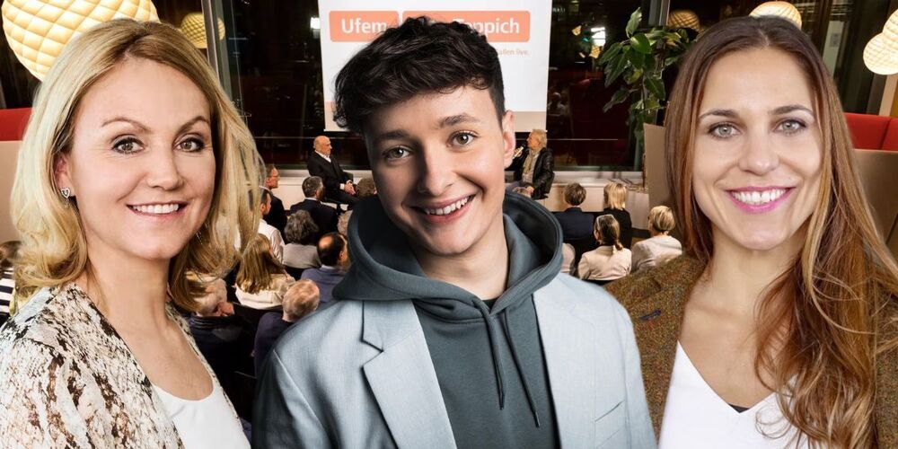 Sonja Nef, Remo Forrer und Karin Weigelt