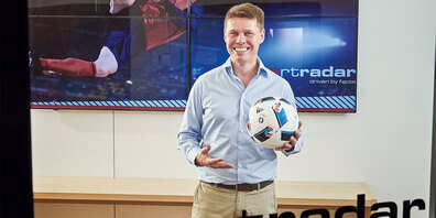 Carsten Koerl, CEO der St.Galler Sportradar AG
