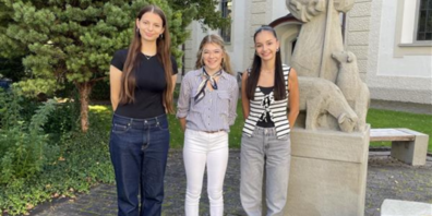 Mathilda Rohner, Elena Bont und Noemi Germann