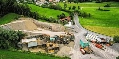 Die günstige Deponierung von Bauabfall im Sonnenfeld würde laut SVP die Kreislaufwirtschaft zur Wiederverwertung konkurrenzieren. (Archivbild)