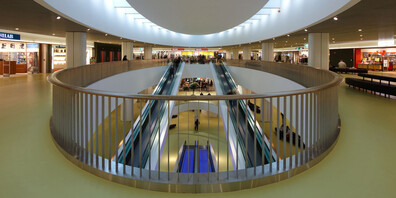 Das Einkaufszentrum Rheinpark wird dieses Jahr 50-jährig.