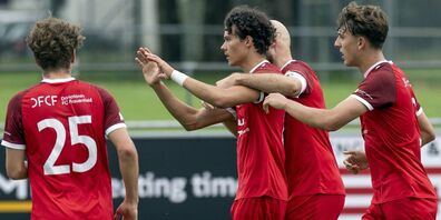 Der FC Frauenfeld in Aktion.
