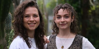 Mara Blauw und Luisa Gomringer