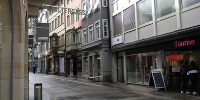 In der Stadt St.Gallen ist es noch ruhig.