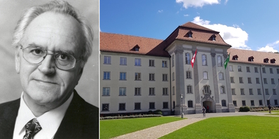 Als Regierungsrat war der Sozialdemokrat Hans Rohrer (l.) 14 Jahre lang Vorsteher des Justiz- und Polizeidepartements des Kantons St.Gallen.