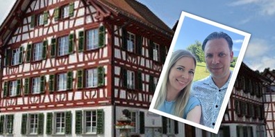 Remo Blattner mit seiner Frau Nicole