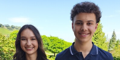 Larissa Hohl und Davis Enzler