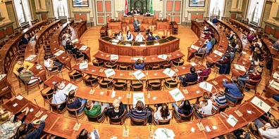 Das Jugendparlament SG AI AR versammelt sich am 4. Mai zur Session.