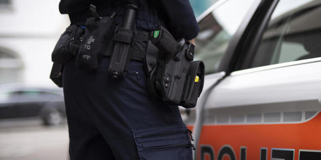 Die Kantonspolizei St. Gallen nahm in Au SG zwei Männer fest. (Symbolbild)