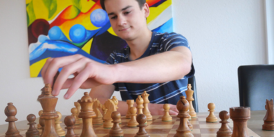 «Das Spiel fasziniert mich. Ich liebe die Herausforderung und es wird nie langweilig», sagt der Kantischüler.