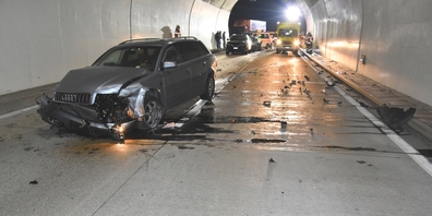 Der Unfall ereignete sich beim Autobahntunnel «Raischibe».
