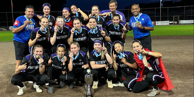 Die Wittenbach Softball Panthers holen ihren ersten internationalen Titel
