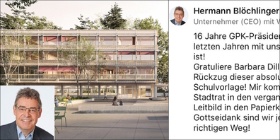 Hermann Blöchlinger auf LinkedIn: «Wie wenn der (alte) Stadtrat das Leitbild» weggeworfen hätte.