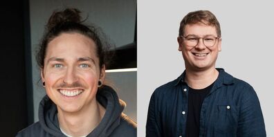 Christian Alther (links) übernimmt das SP-Sekretariat von Marc Dal Molin 