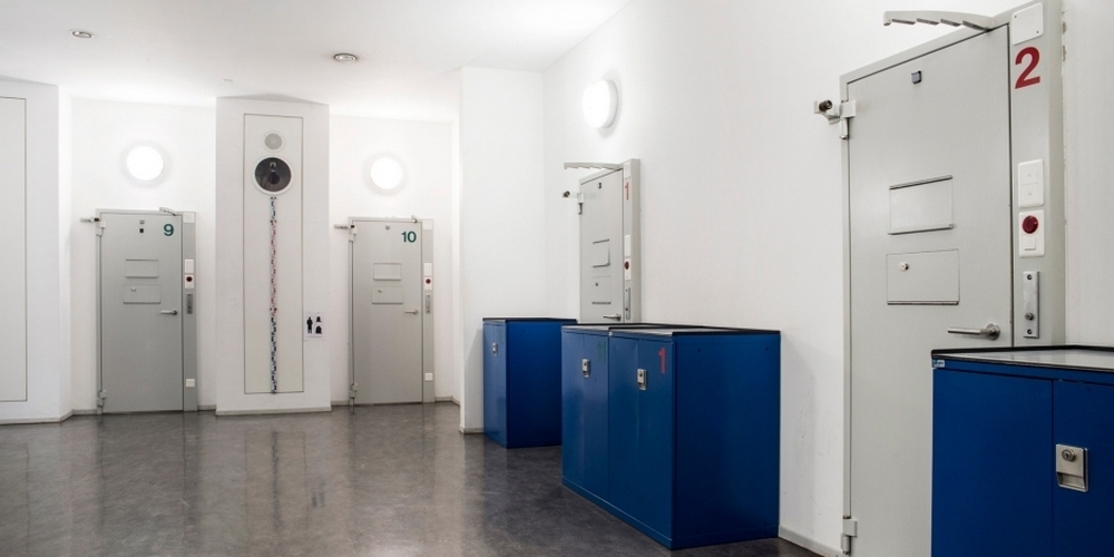 Hier durfte der Rowdy die Nacht verbringen