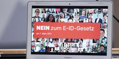 Das Schweizer Volk lehnt eine private E-ID-Lösung ab, die vom Staat lediglich beaufsichtigt würde. (Archivbild)