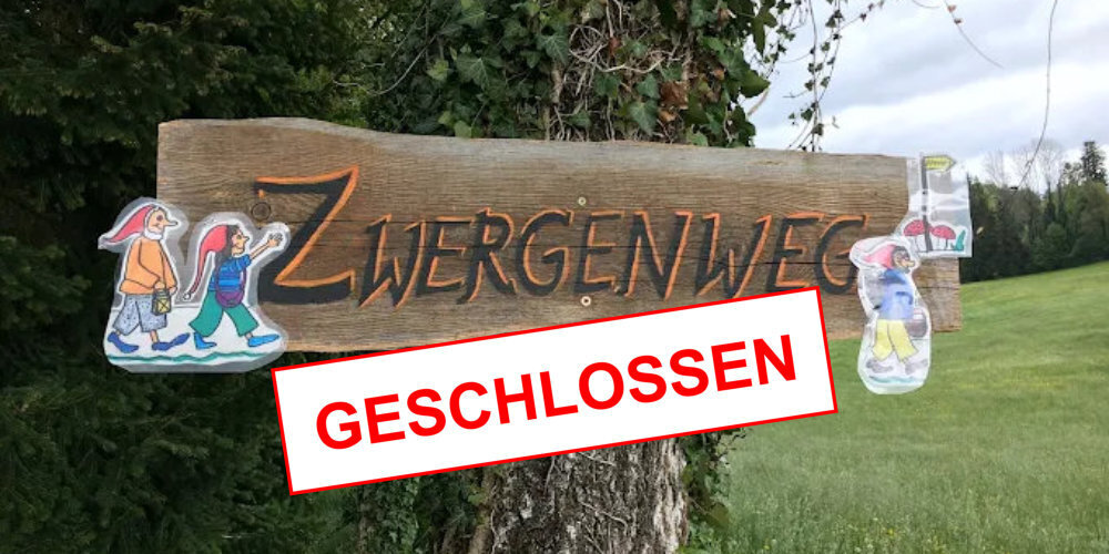 Der Zwergenweg Altenberg ist bis auf unbestimmte Zeit geschlossen. (Archivbild)