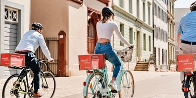 Working Bicycle stellt die erste Buchungsplattform für mobile Aussenwerbung bereit.