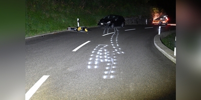 Beim Unfall entstand ein Sachschaden von mehreren tausend Franken.