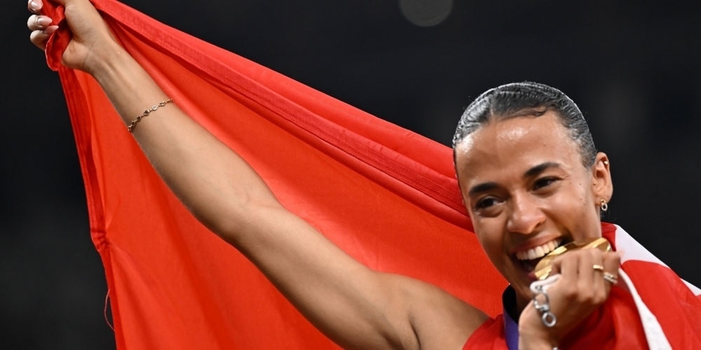 Pulverisiert den Schweizer Rekord: Ditaji Kambundji stürmt in Japan zu WM-Gold.