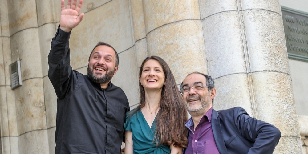 Das Trio Gurgen Kakoyan, Tabea Frei und Paolo d’Angelo. 