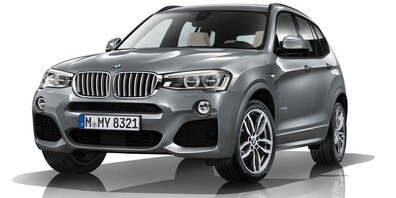 Das Objekt der Begierde und des versuchten Betrugs: ein BMW X3 Xdrive