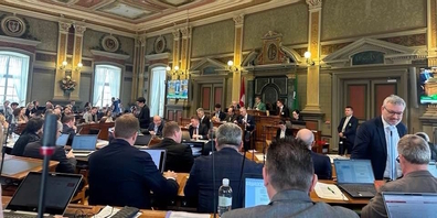 Zur Herbst- bzw. Septembersession 2025 tagte der St.Galler Kantonsrat im Regierungsgebäude in St.Gallen. (Archivbild)