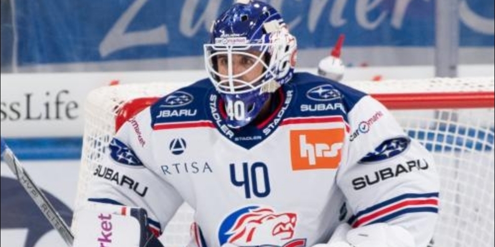 Kann die ZSC-Niederlage im Emmental nicht verhindern: Goalie Robin Zumbühl. 