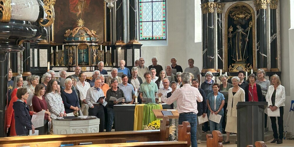 Der Schaffhauser Oratorienchor feiert ihr 30-jähriges Bestehen.