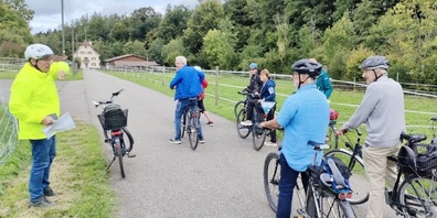 Eine Gruppe Enthusiasten machten mit am OLS-Wander- und Velotag.