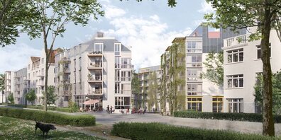 So soll das neue Quartier aussehen