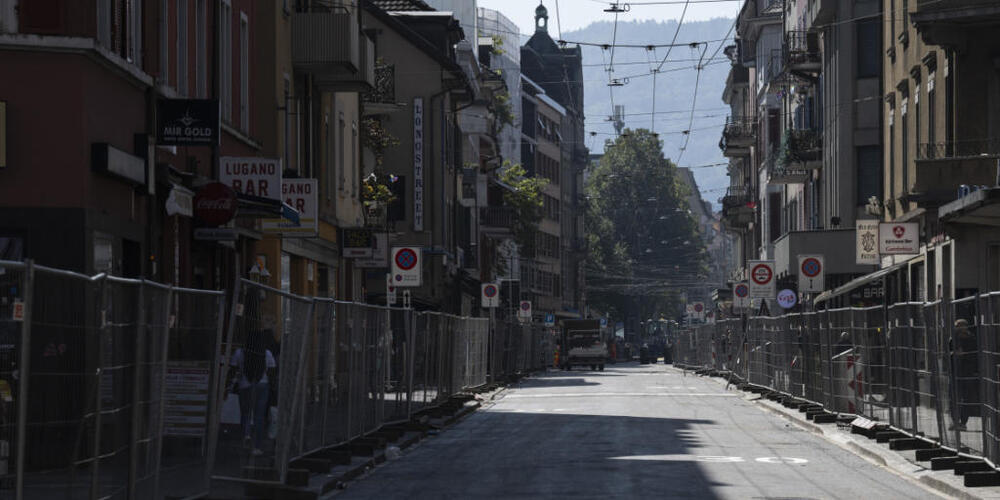 In Zürich ist es am Mittwochmorgen an der Langstrasse zu einer gewaltsamen Auseinandersetzung gekommen. (Archivbild)