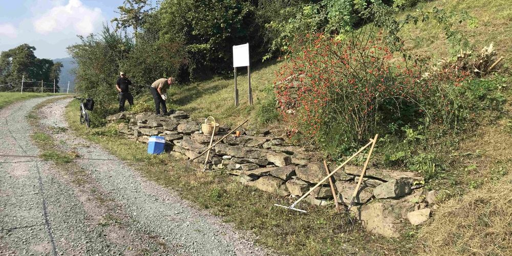 Die Studafüx an der Arbeit in Altstätten und Umgebung