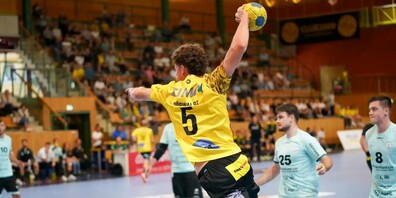 Andrin Dörwaldt im Heimspiel gegen Wacker Thun.