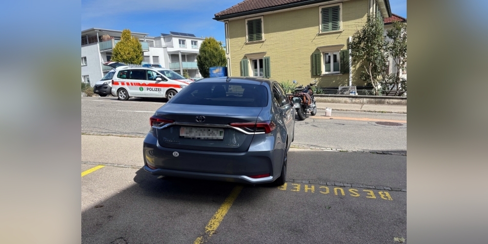 Beim Unfall entstand Sachschaden im Wert von rund 3'000 Franken.